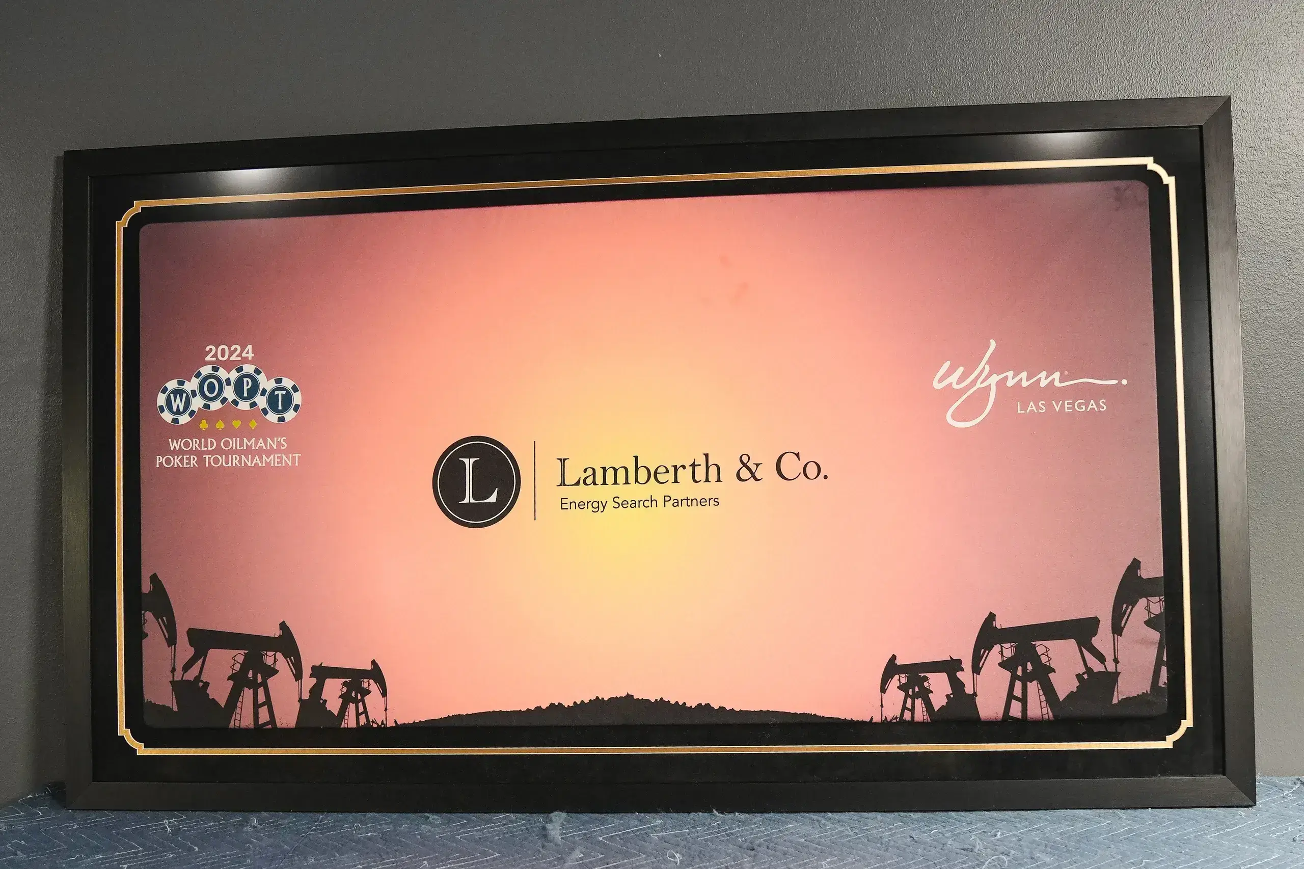 A picture of the logo for lamberth & co.